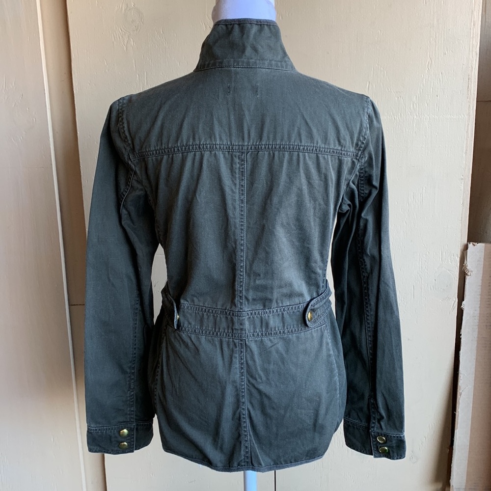 J Crew Sz XS Olive Green Field Jacket - Picture 5 of 9
